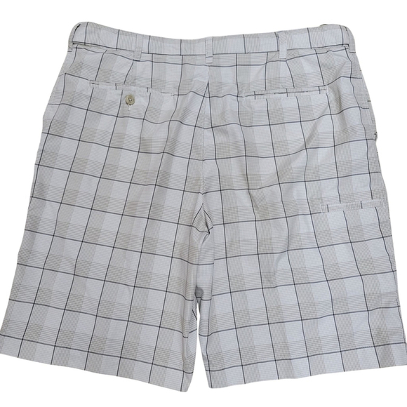 PGA TOUR Men's Plaid Golf Shorts Size 36 Inseam 10" Excellent Condition - Picture 3 of 7